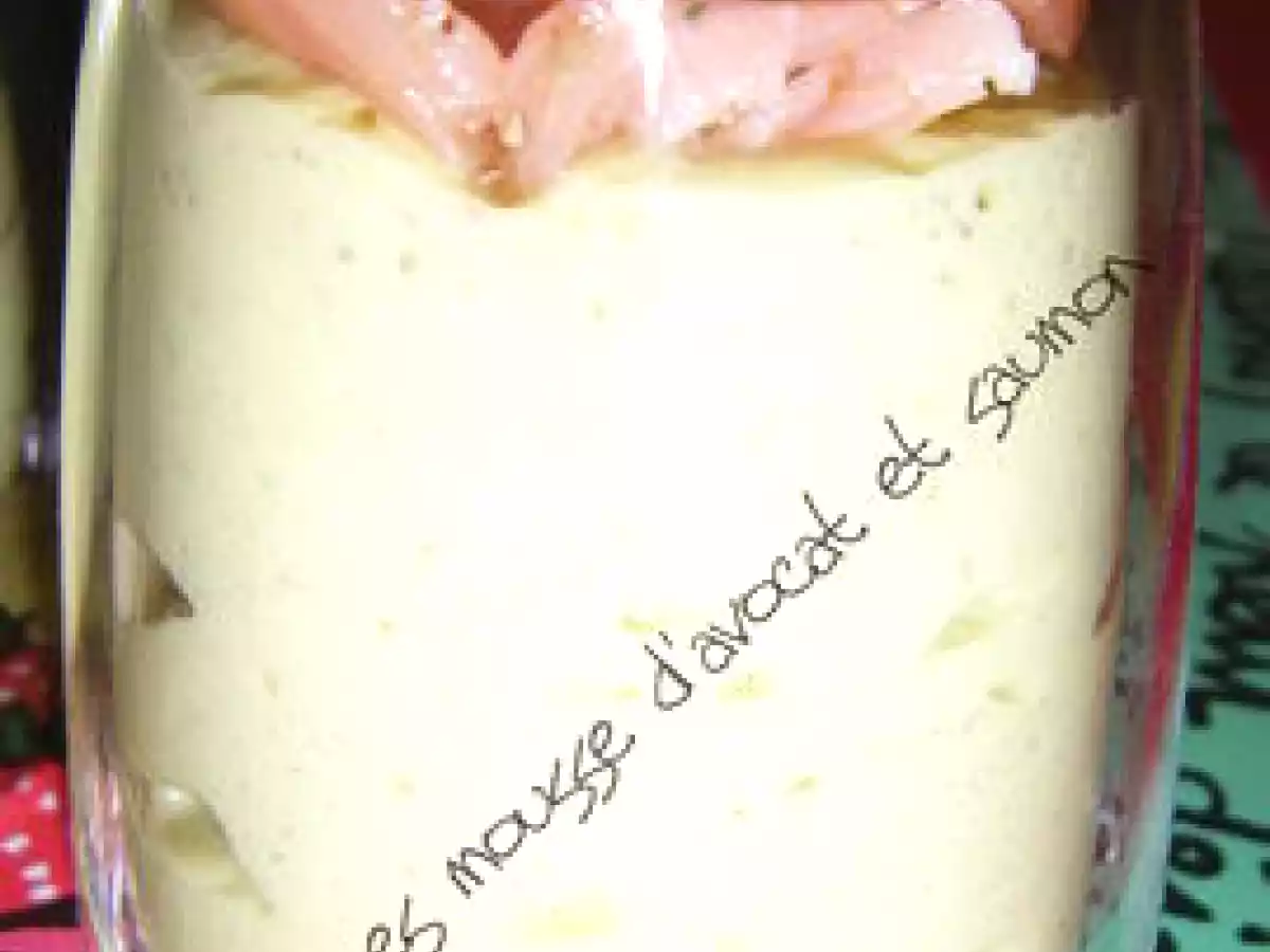 Verrines mousse d'avocat et saumon - photo 2