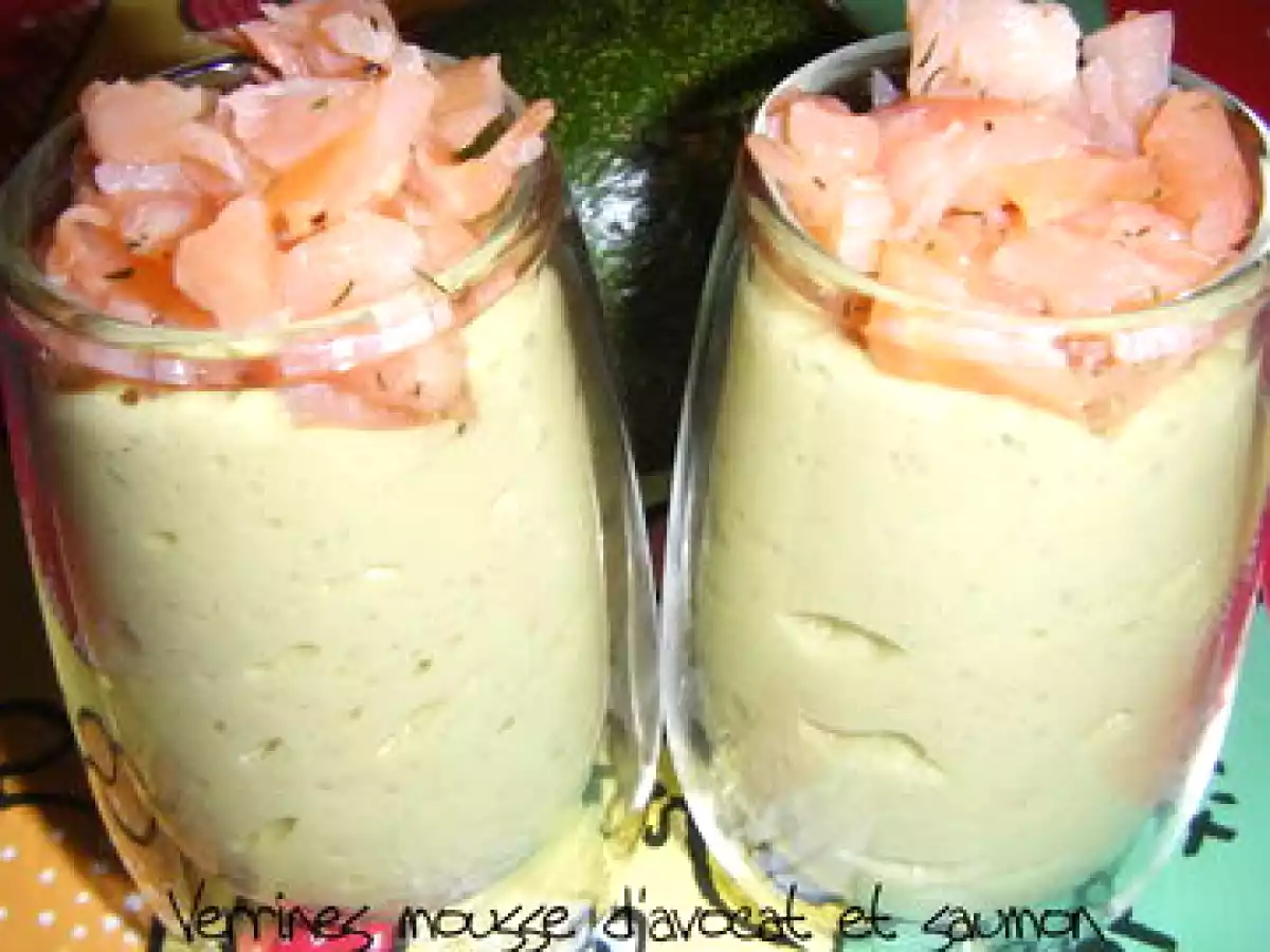 Verrines mousse d'avocat et saumon - photo 4