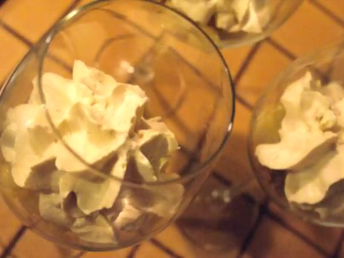 Verrines Poire & Mascarpone