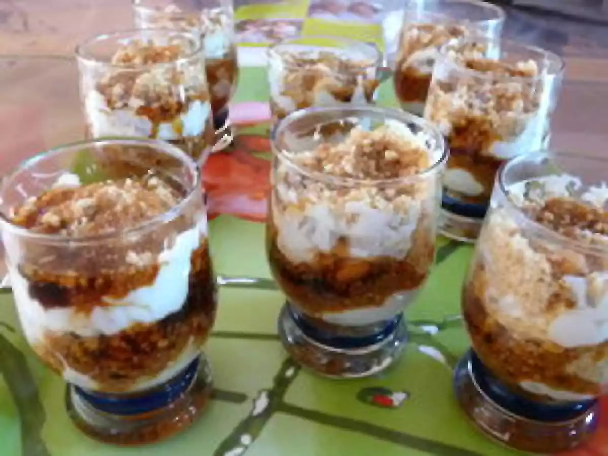 Verrines poires et caramel - photo 2