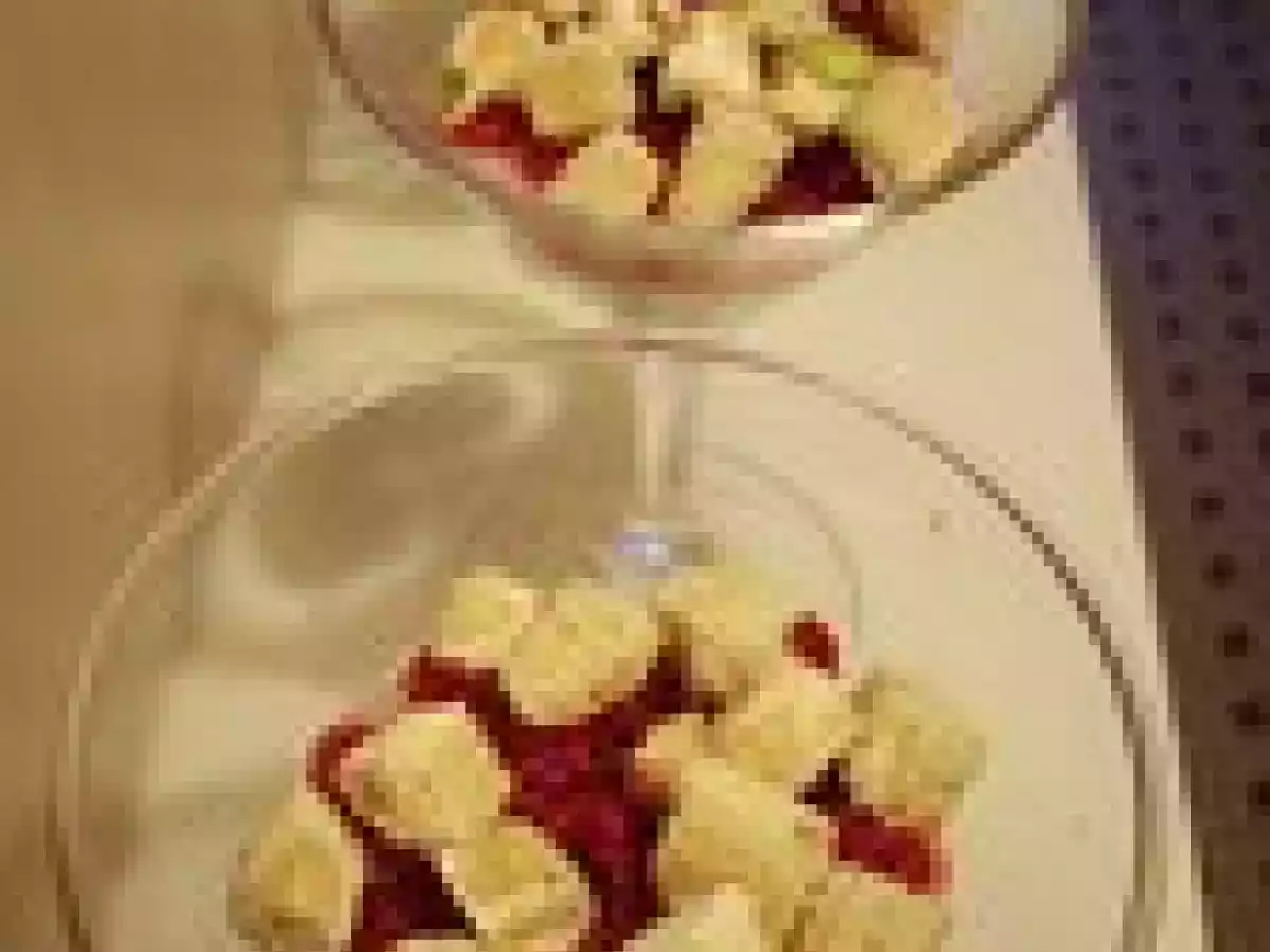 Verrines poires framboises by Cyril - photo 4