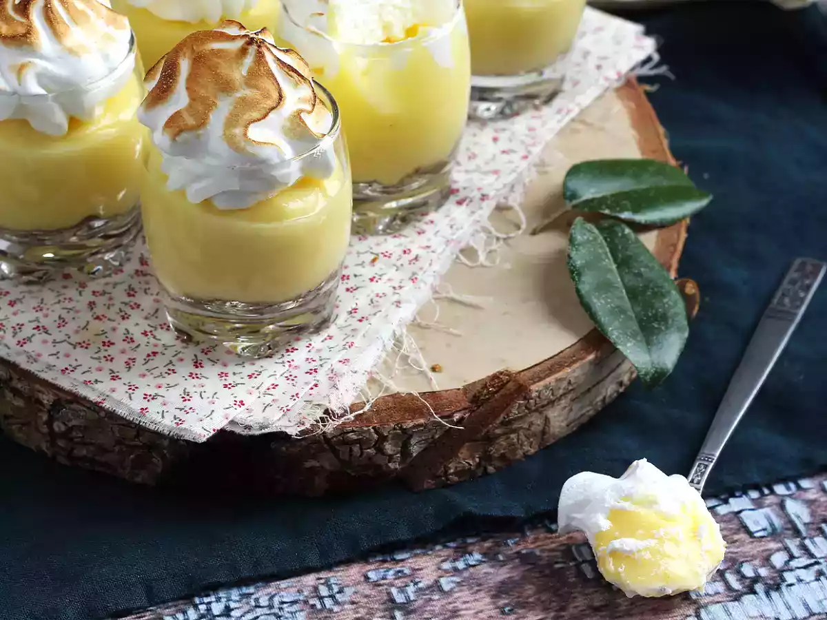 Verrines tarte au citron meringuée - photo 5