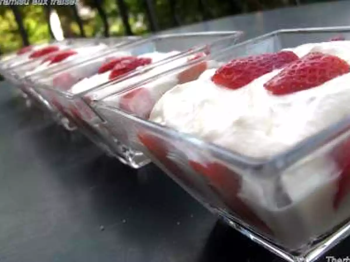 Verrines tiramisu aux fraises - photo 2