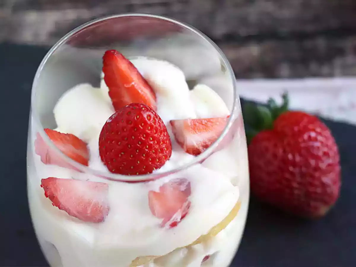 Verrines tiramisu aux fraises bien frais - photo 3