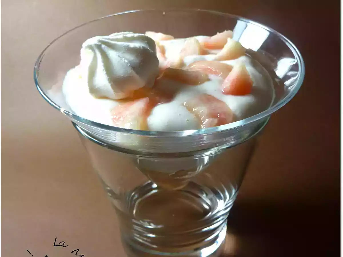 Verrines Trifle aux Pêches
