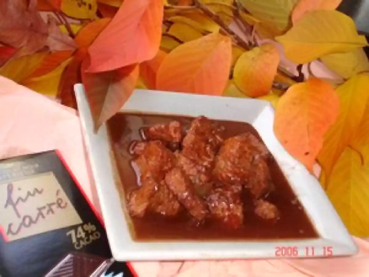 Viande de veau au chocolat - photo 2