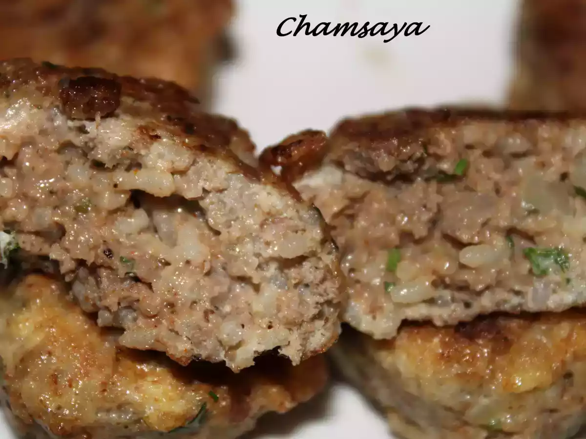 Viande hâchée version turque ou Kadinbudu kofte