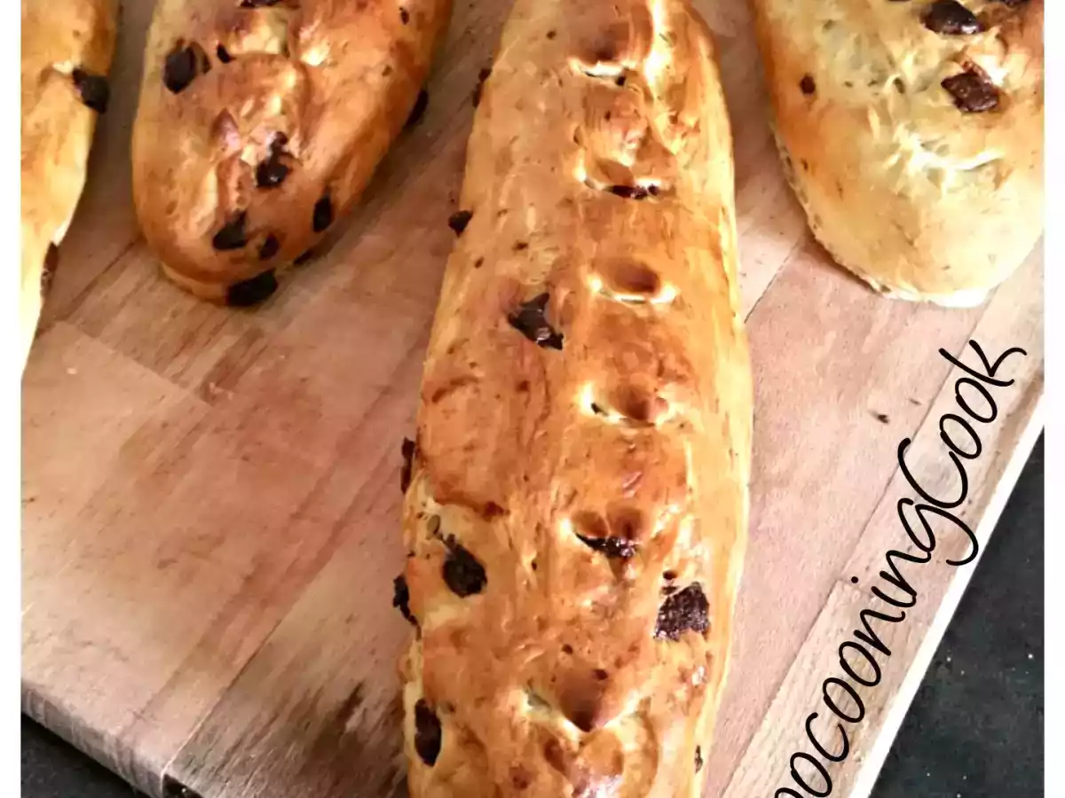 Viennoises aux pépites de chocolat - thermomix ou pas -