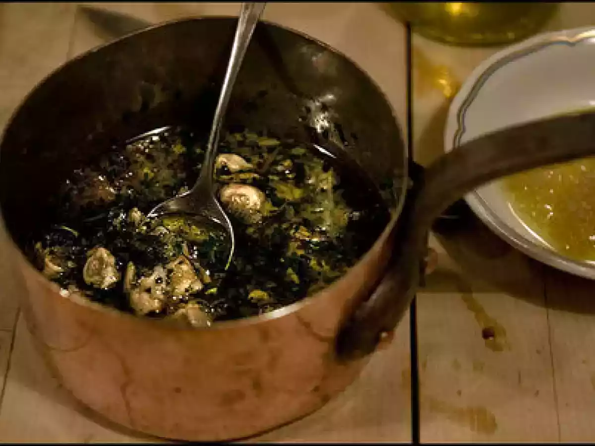 Vinaigrette d'huîtres