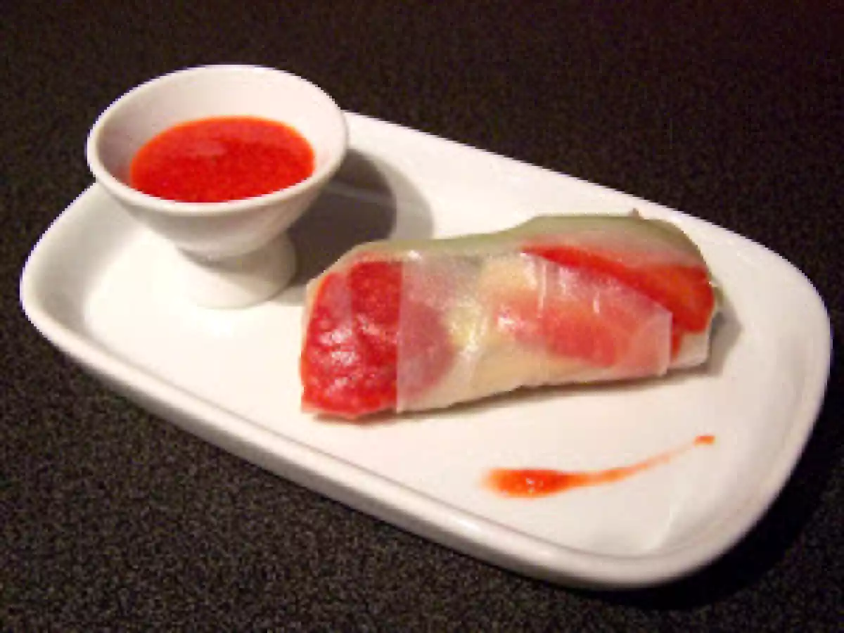 Vite fait, un rouleau de printemps très estival