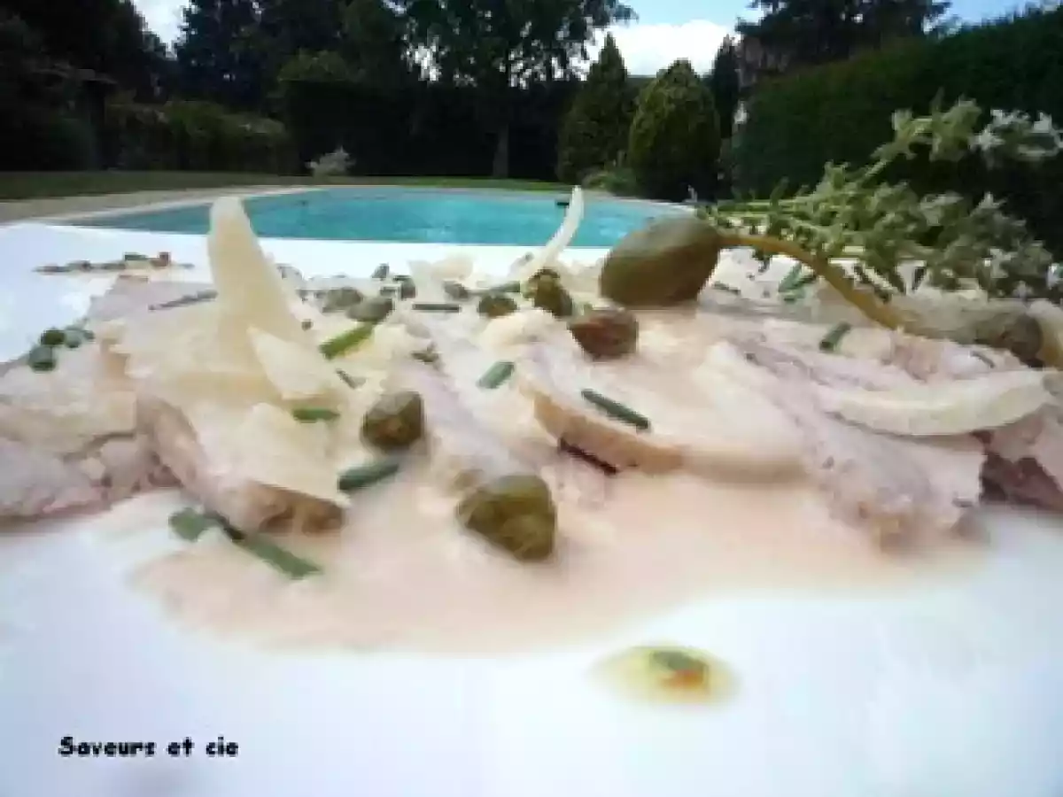 VITELLO TONNATO (rôti de veau, sauce au thon)