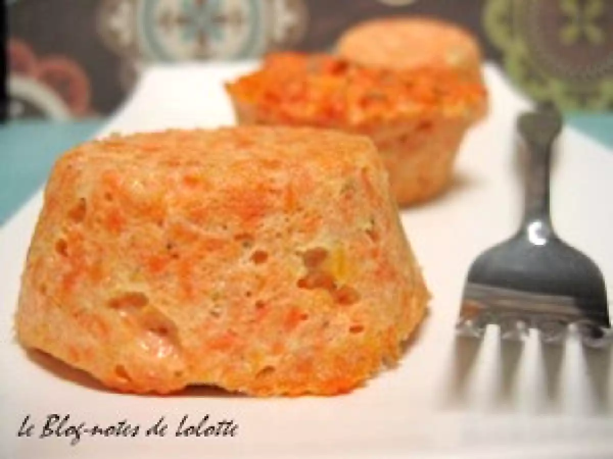 Vive les mini terrines de carottes au cumin
