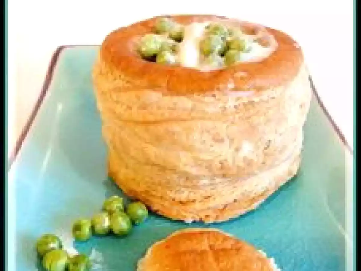 Vol-au-vent au poulet et aux petits pois - photo 2
