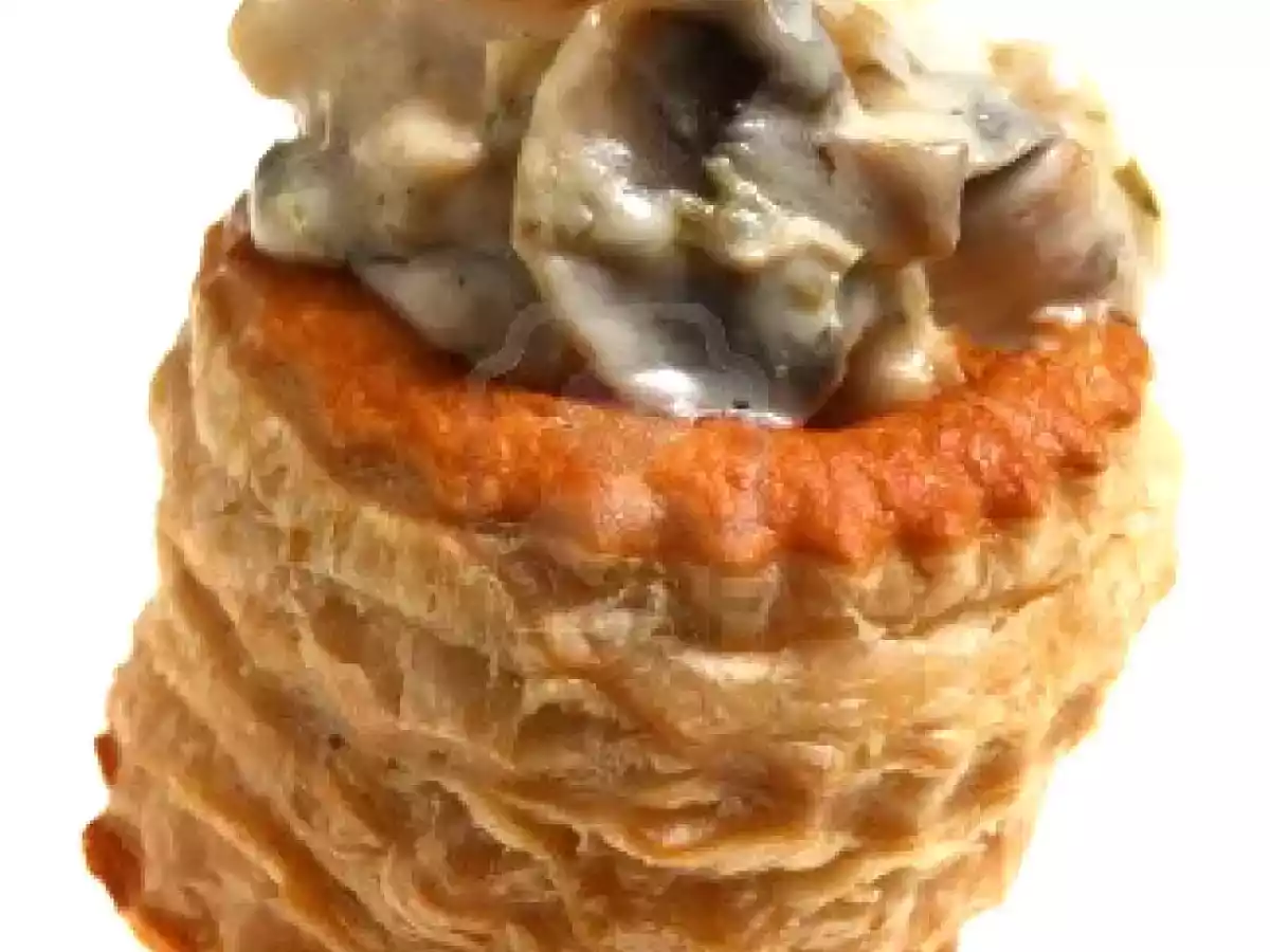 Vol au vent aux champignons