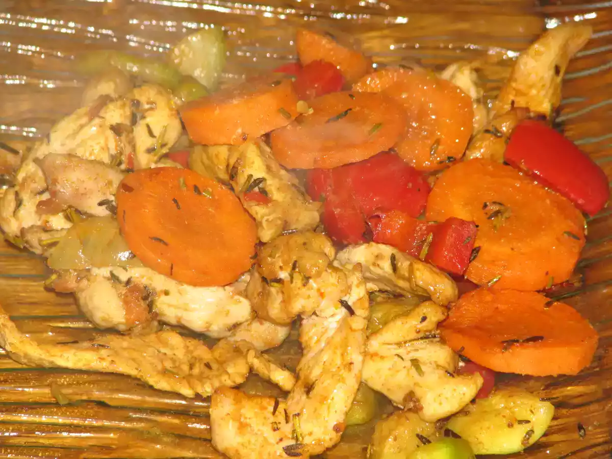 Volaille orientale à l'Actifry