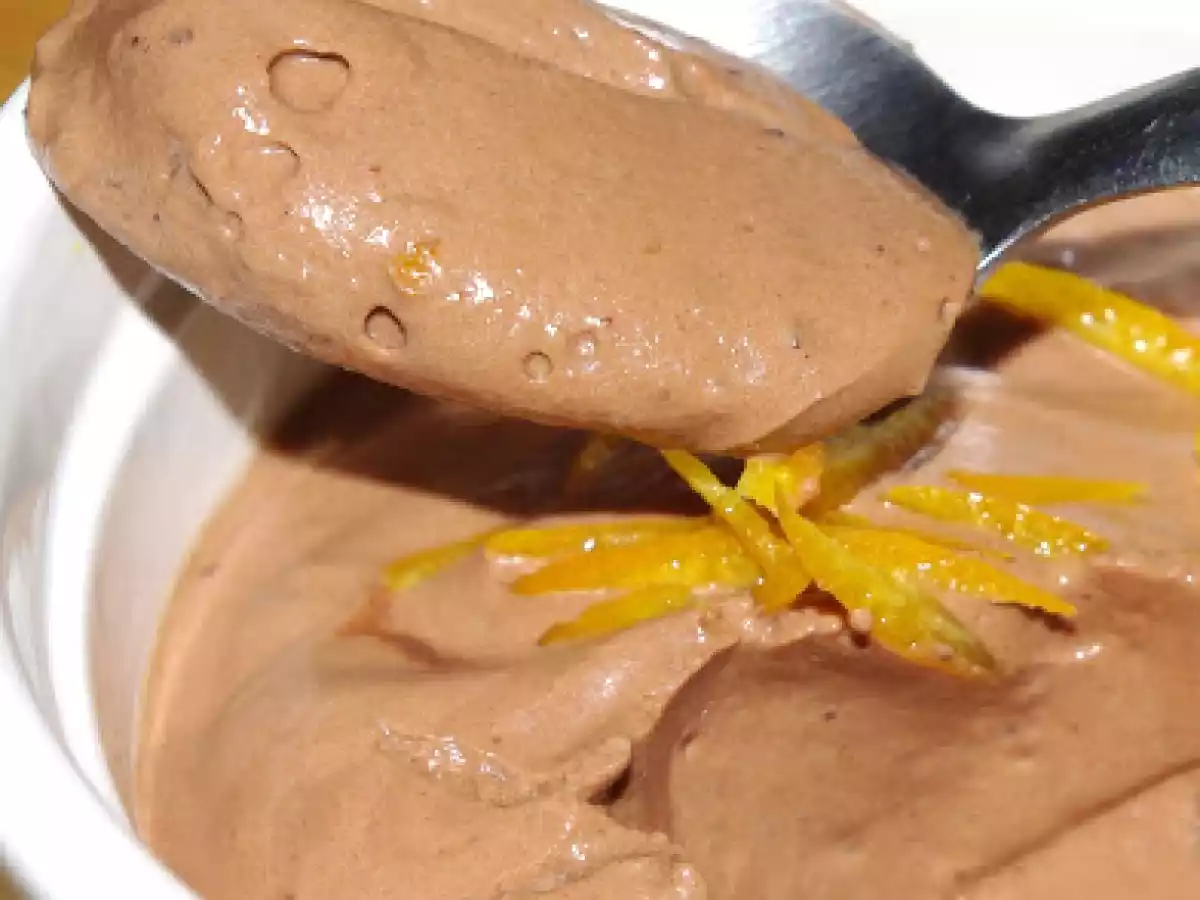 Vraie fausse mousse au chocolat