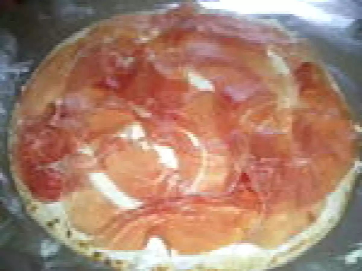 Warps jambon cru et fromage de chèvre