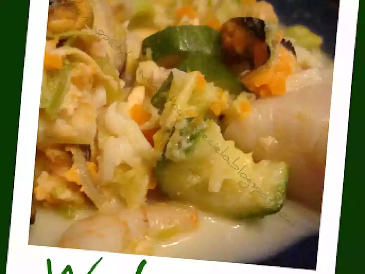 Waterzoï de poisson (Thermomix) - Waterzoï de pescado (Thermomix)