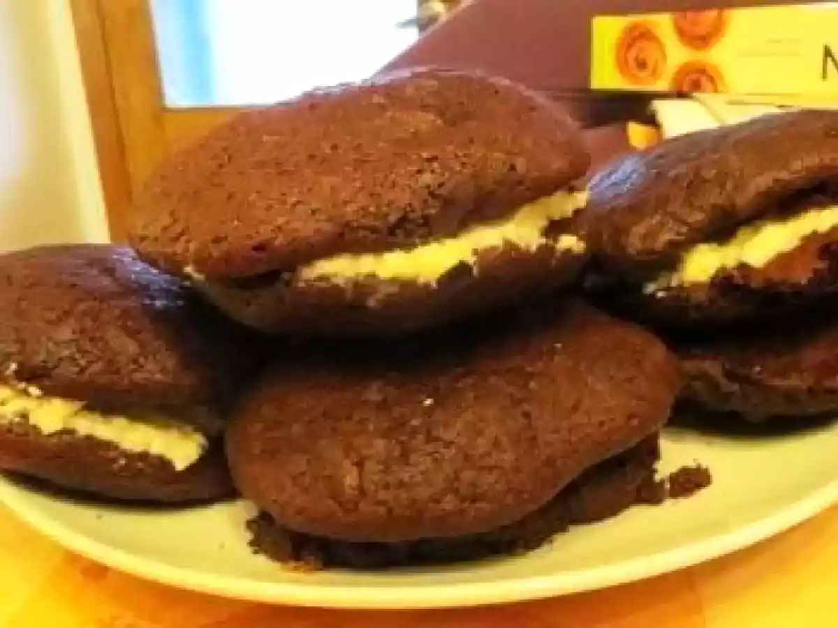 Whoopie pie au chocolat - Jos Louis maison