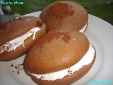 Whoopies chocolate and fluff