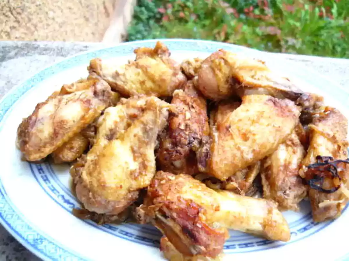 Wings de poulet à la citronnelle