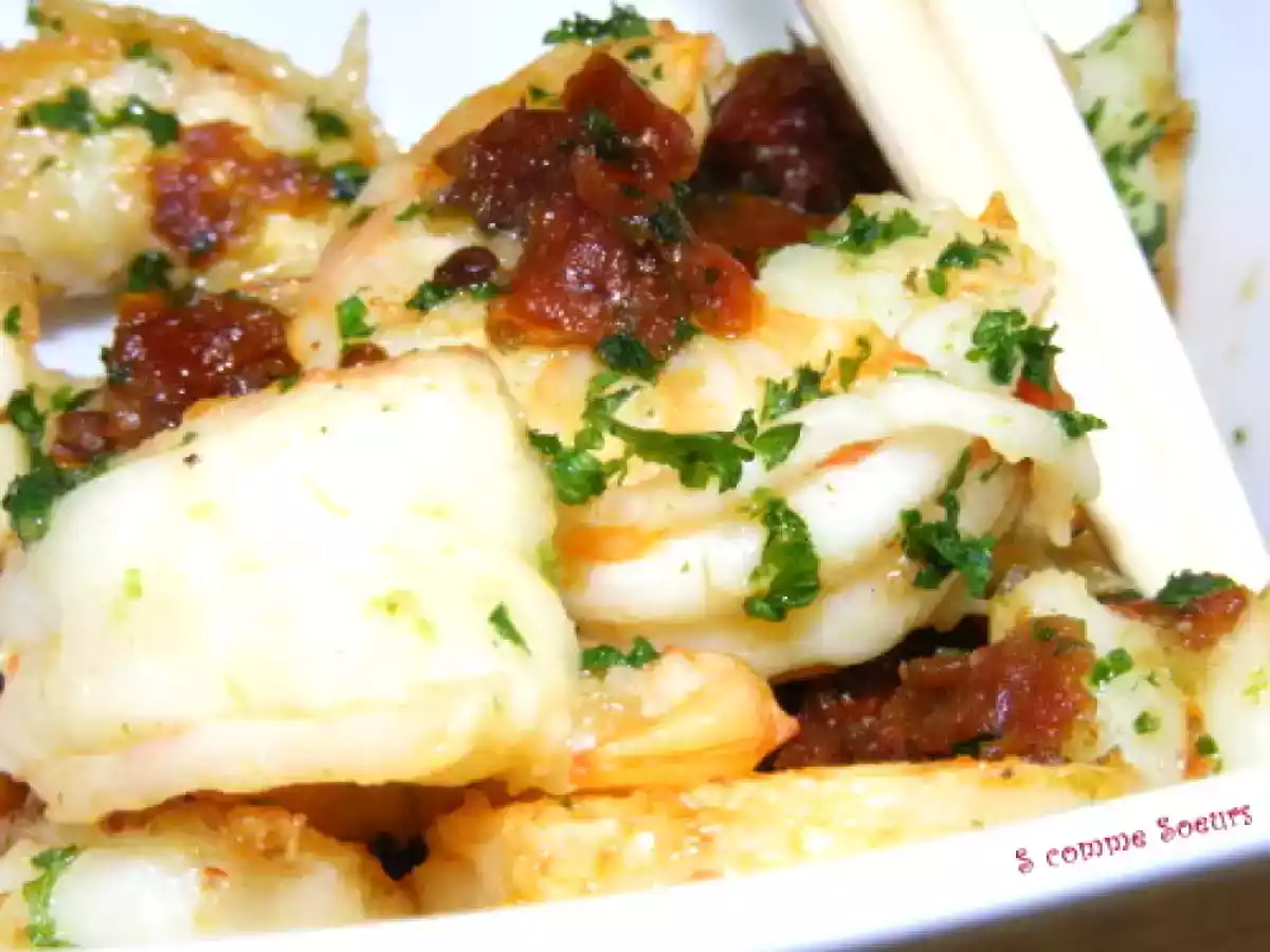 Wok de Crevettes épicées aux tomates séchées - photo 2