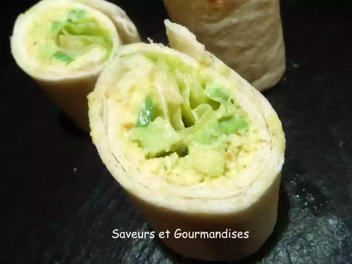 Wraps au crabe et à l'avocat - photo 2