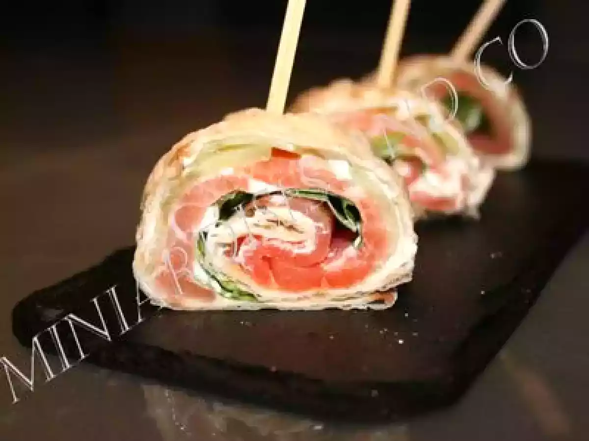 WRAPS AU SAUMON FUME