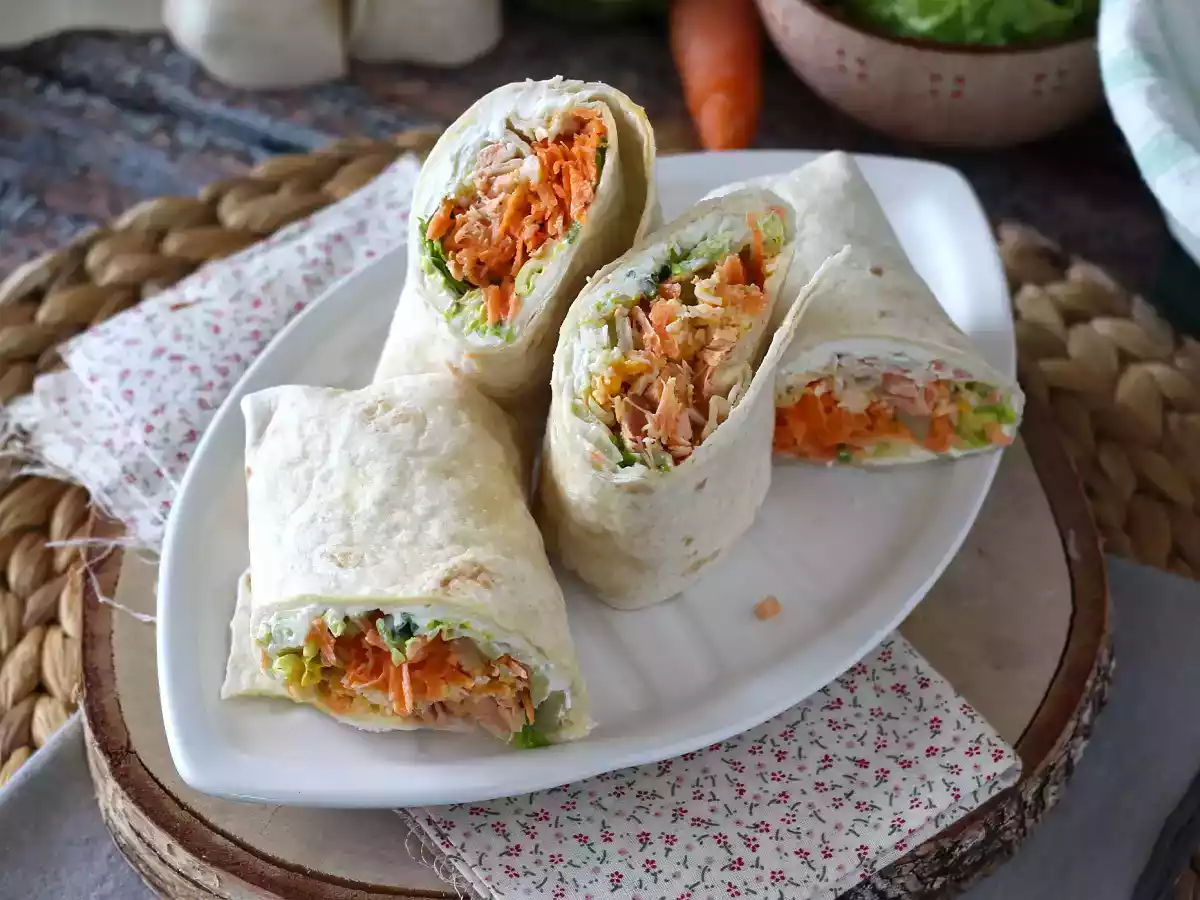 Wraps au saumon, le sandwich parfait et pratique à emporter partout - photo 4