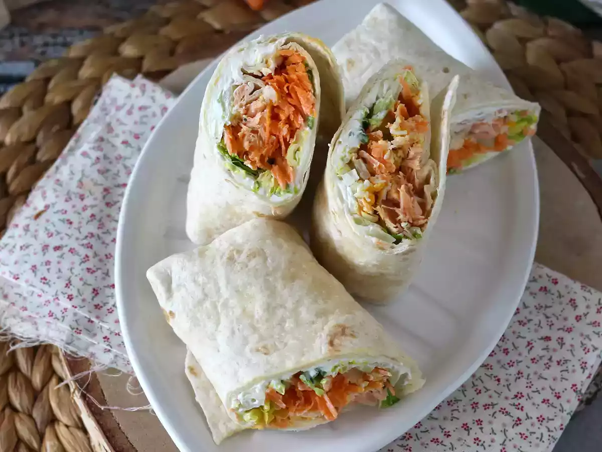 Wraps au saumon, le sandwich parfait et pratique à emporter partout - photo 6