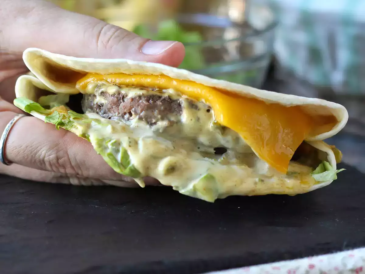 Wraps façon Big mac, rapides, pratiques et économiques