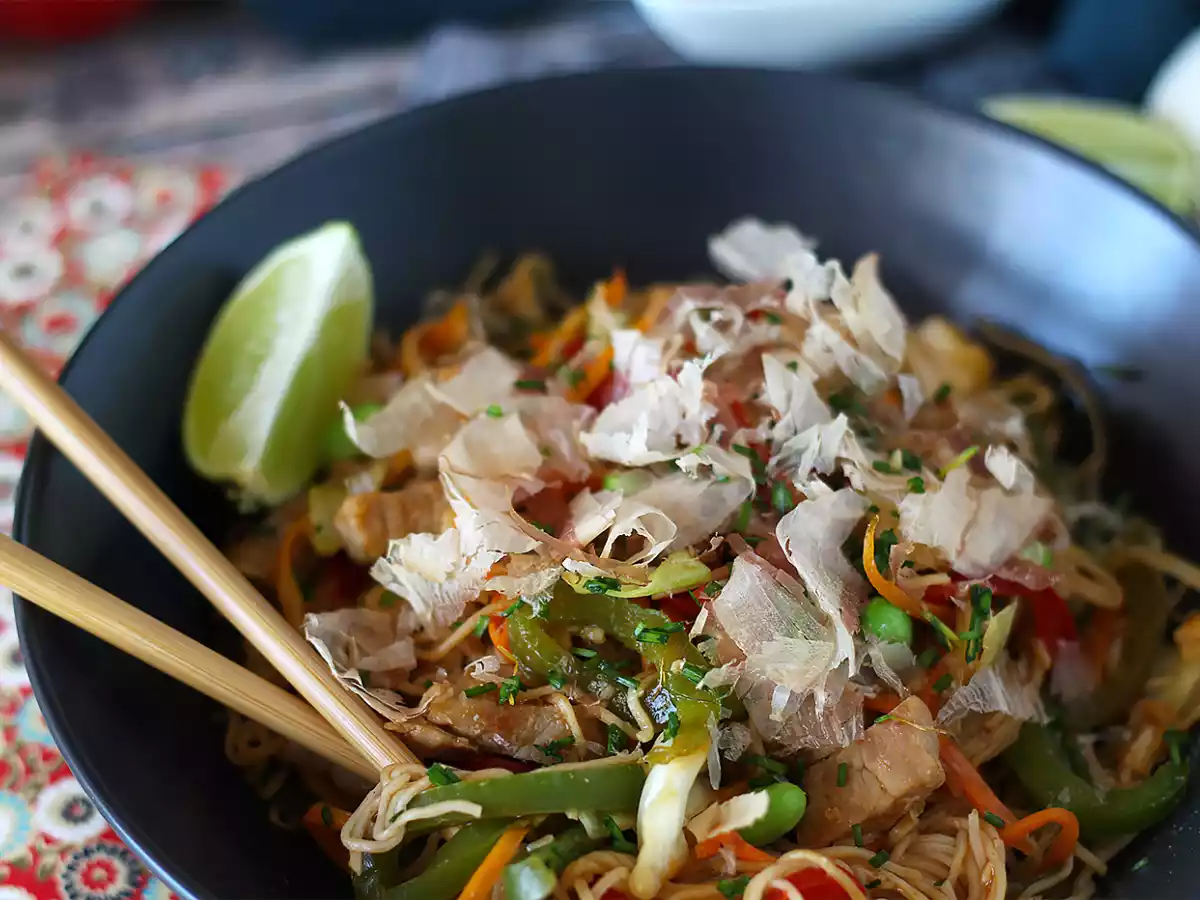 Yakisoba, le fameux plat de pâtes japonais - photo 4