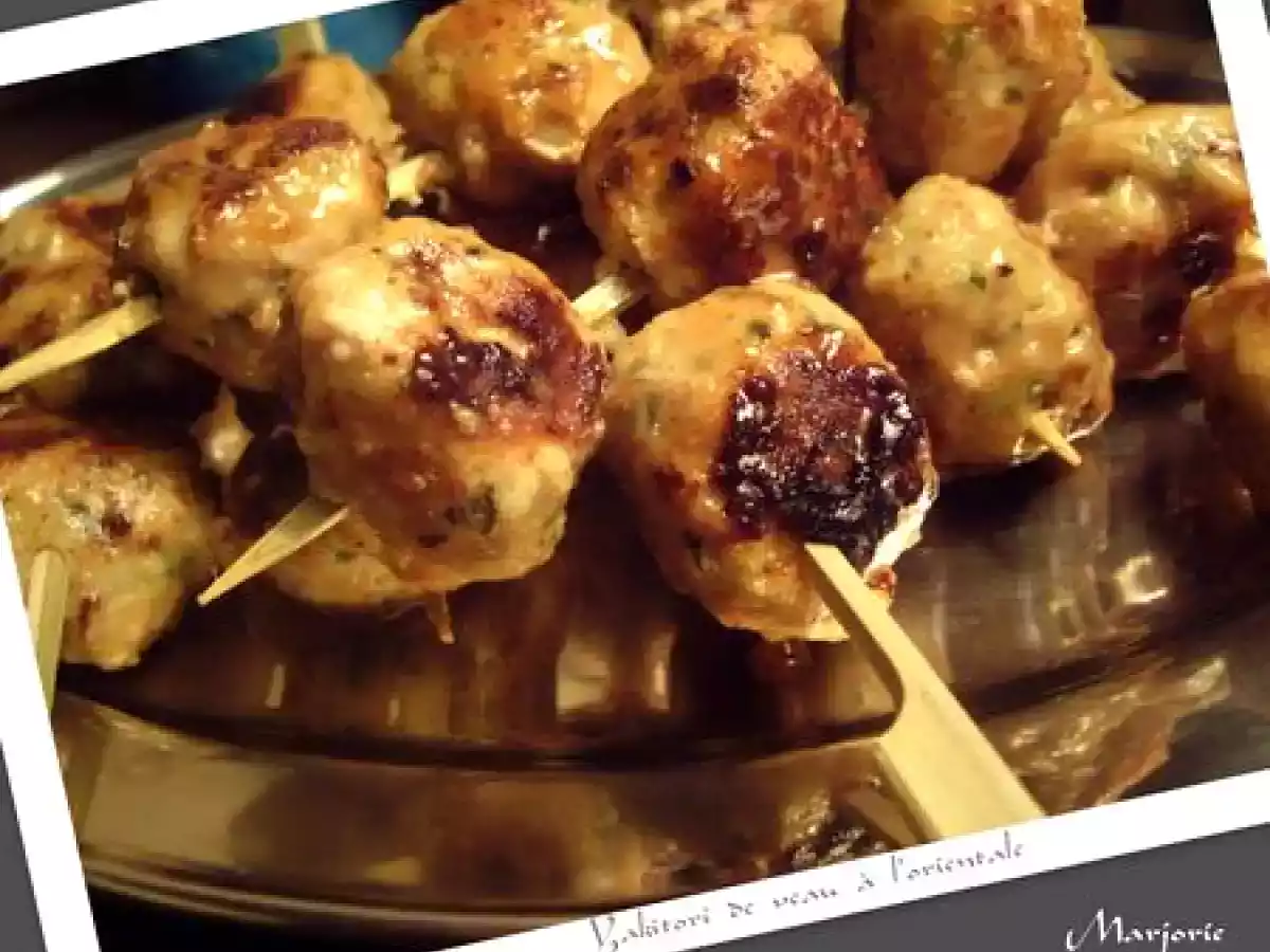 Yakitori de veau aux épices orientales