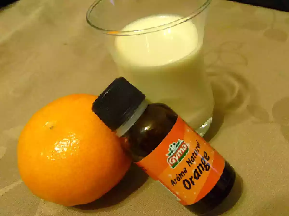 Yaourt à l'orange