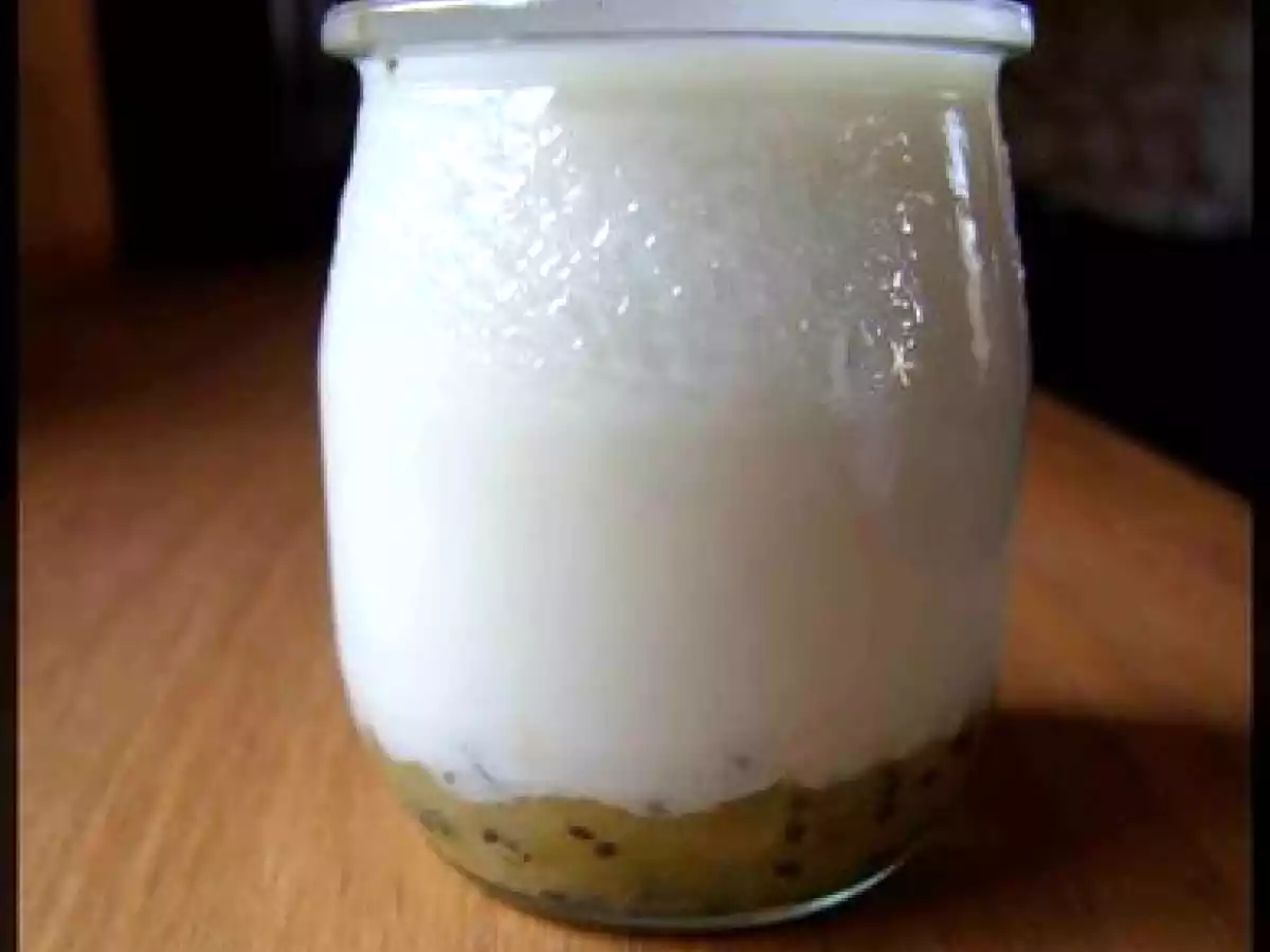 Yaourt allégé et vitaminé Banane - Kiwi