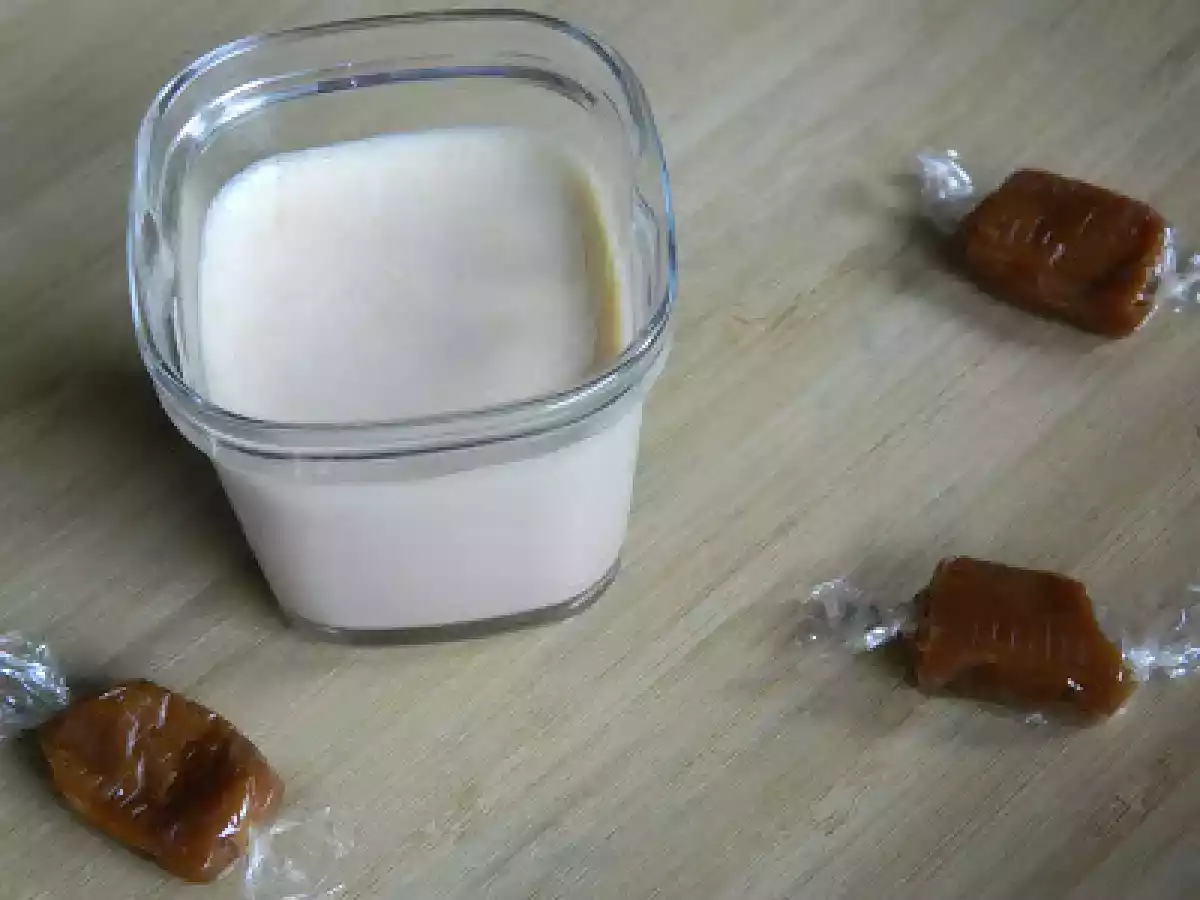 Yaourt au caramel au beurre salé.