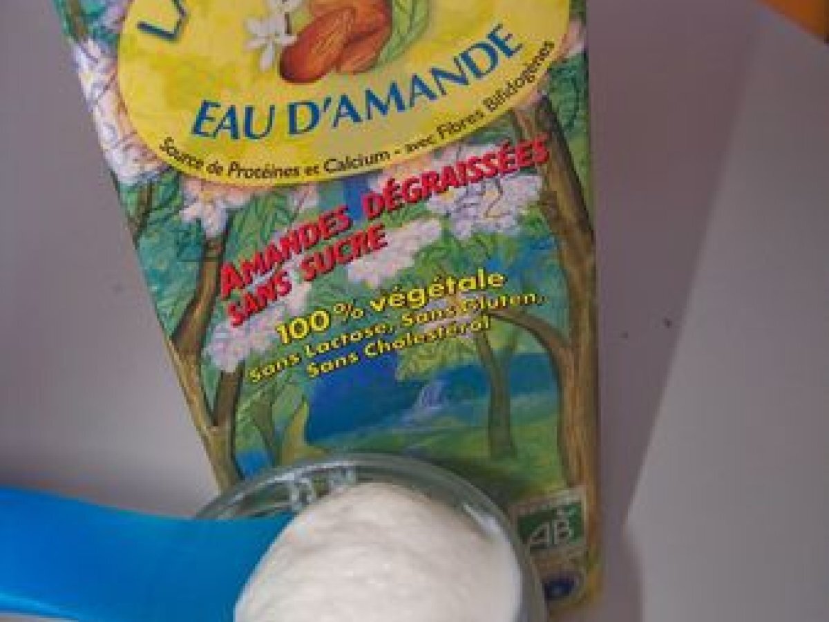 Yaourt au lait végétal d'amande bio