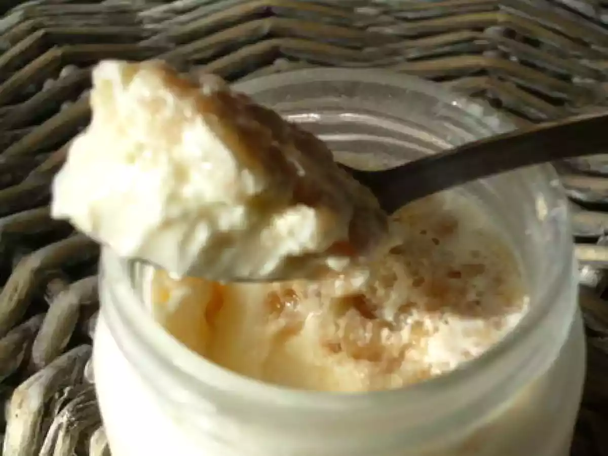 Yaourt au muesli et à la compote de pommes - photo 2