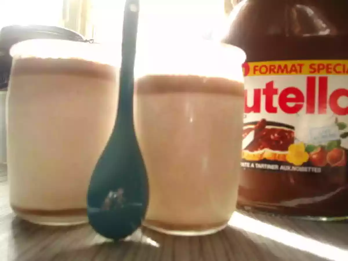 Yaourt au nutella