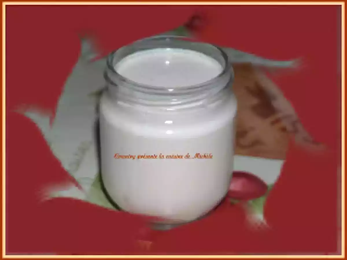 Yaourt au sirop de fruit