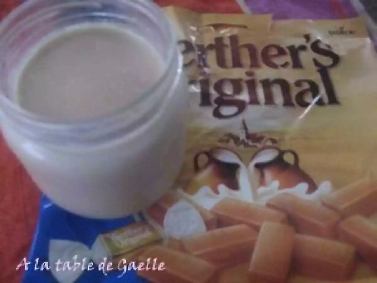 Yaourt aux caramels werthers original
