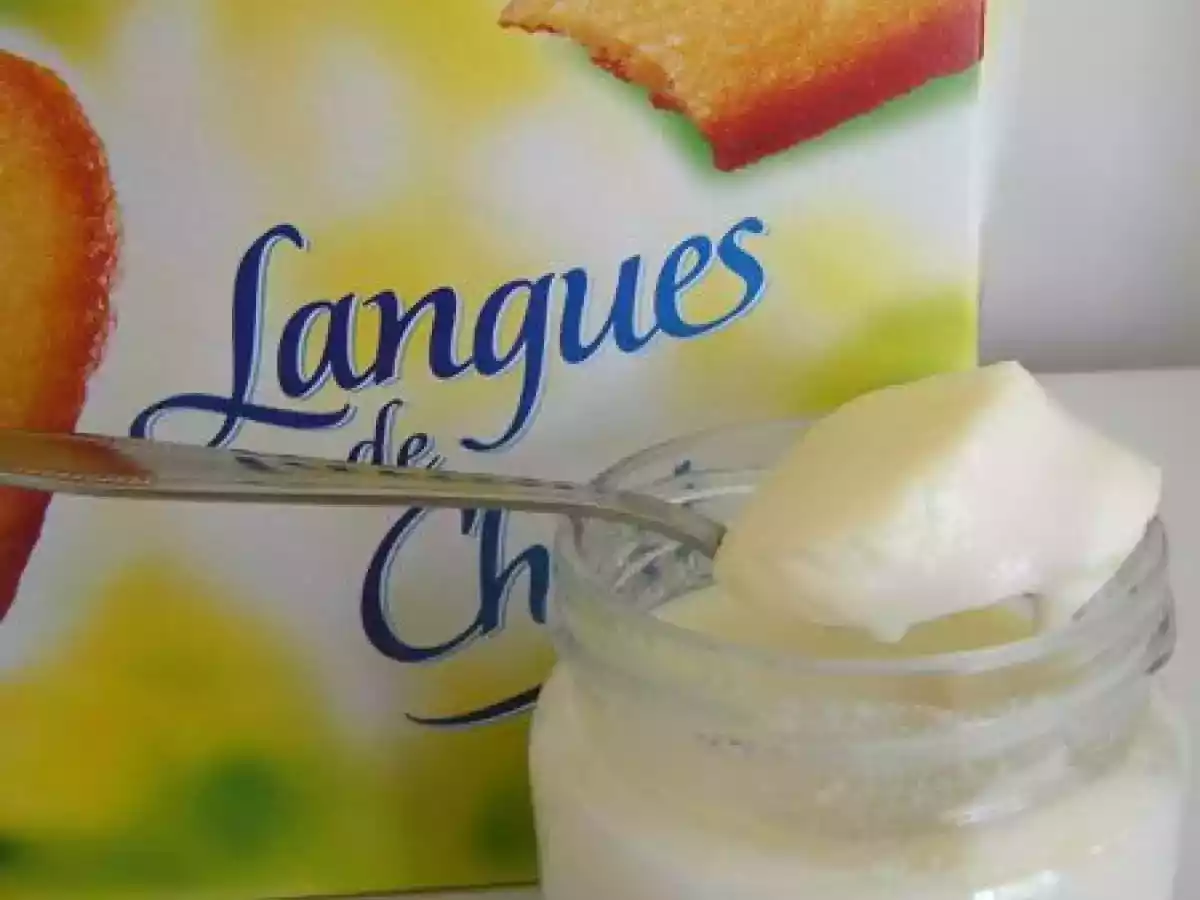 Yaourt aux Langue de Chat
