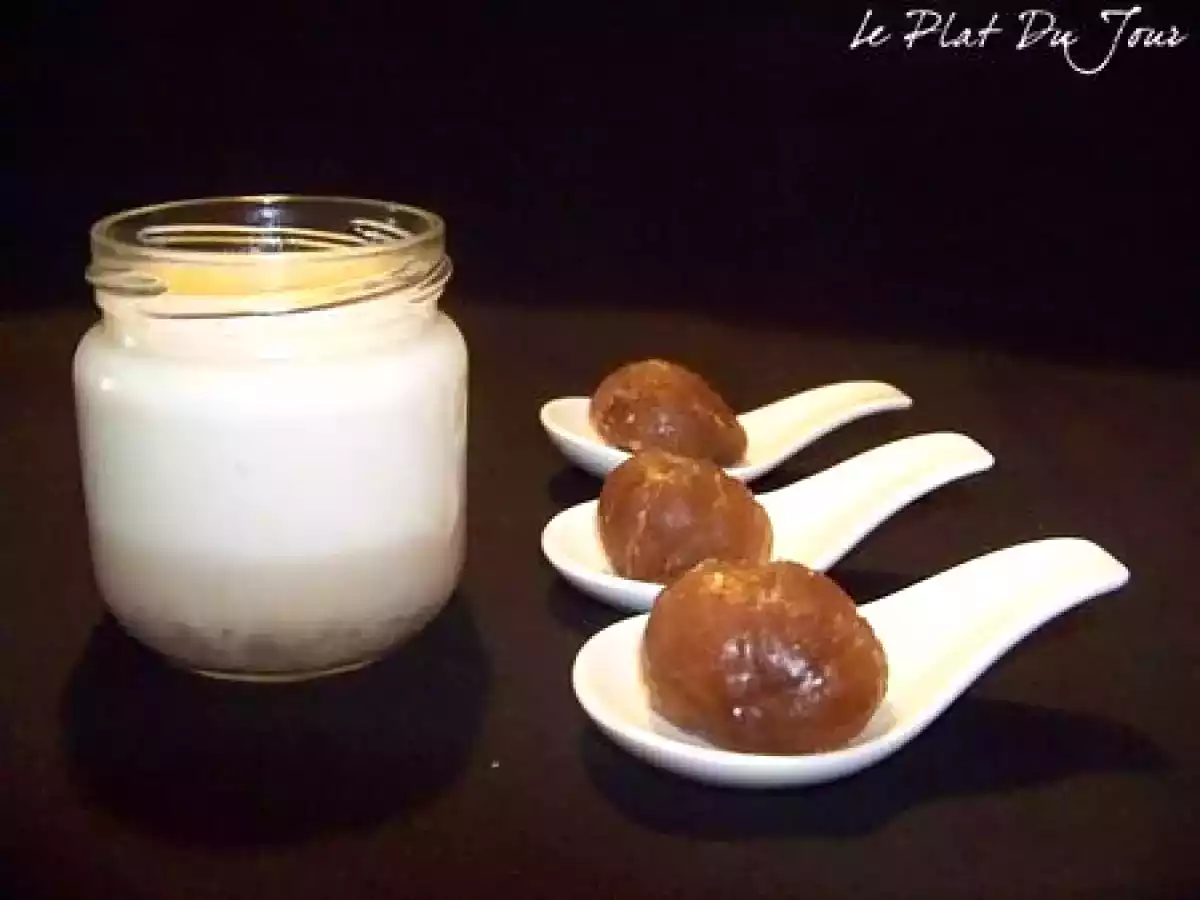 Yaourt aux marrons glacés