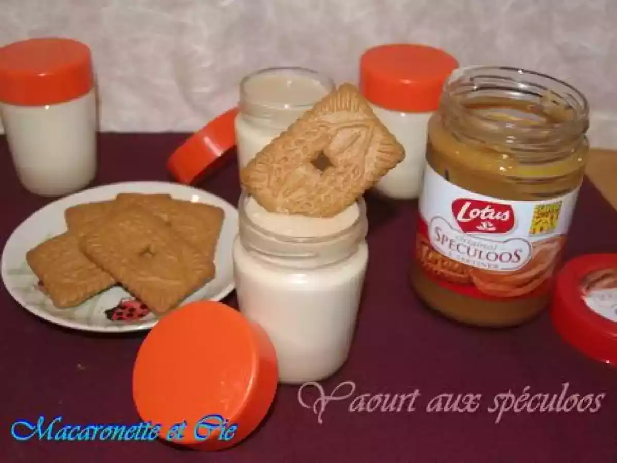 Yaourt aux spéculoos