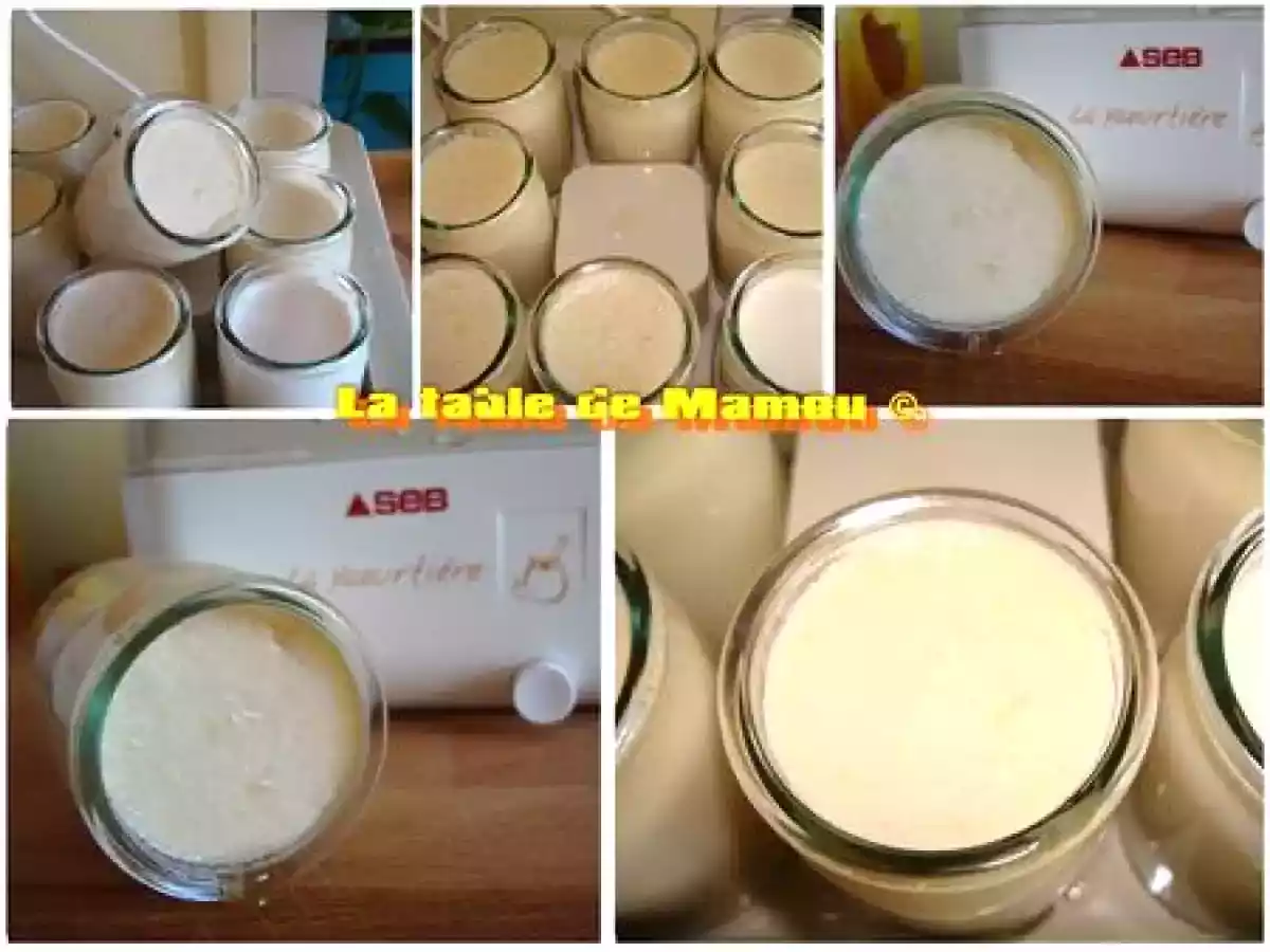 Yaourt banane, citron et caramel