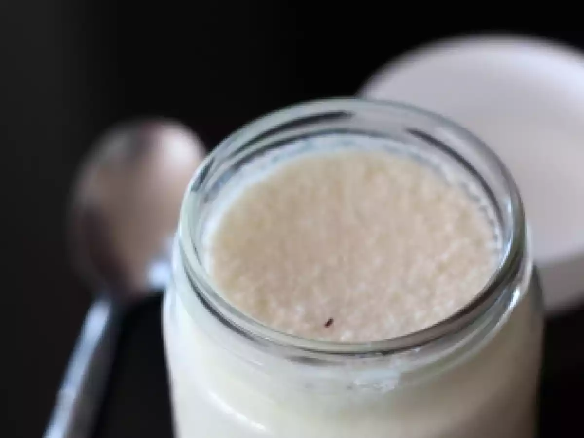 Yaourt maison à la noix de coco