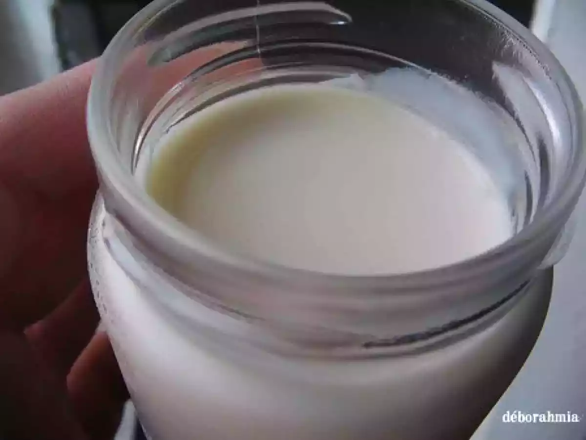 Yaourt pèche lavande