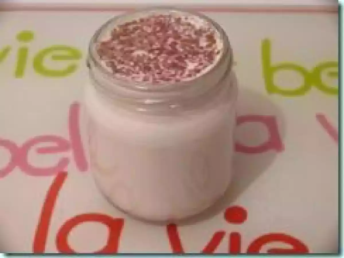 Yaourt poire stracciatella - photo 2