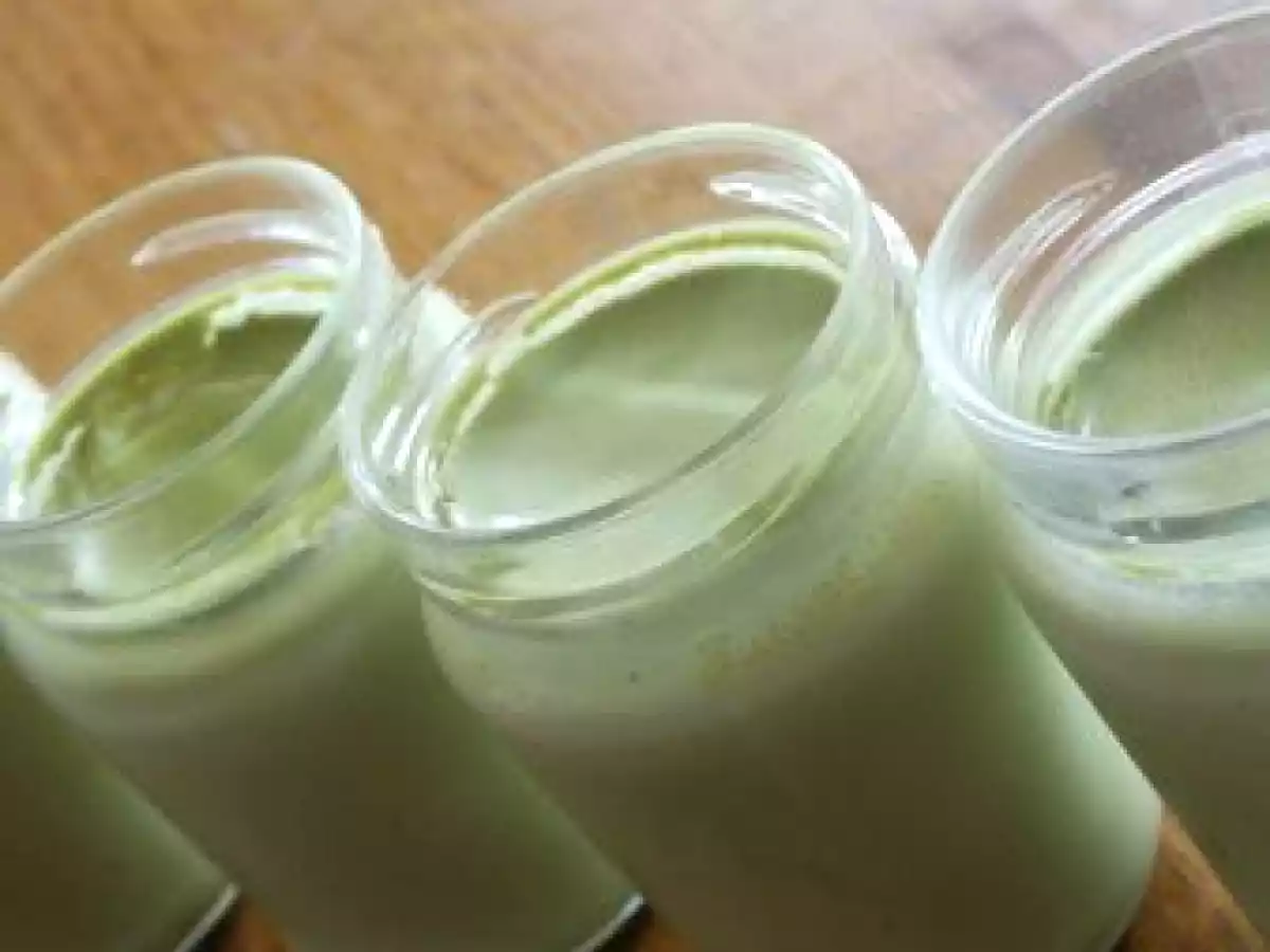 Yaourts à la pâte de pistache