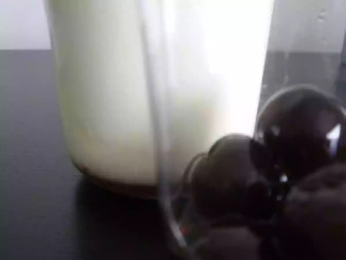 Yaourts au cerises Amarena.